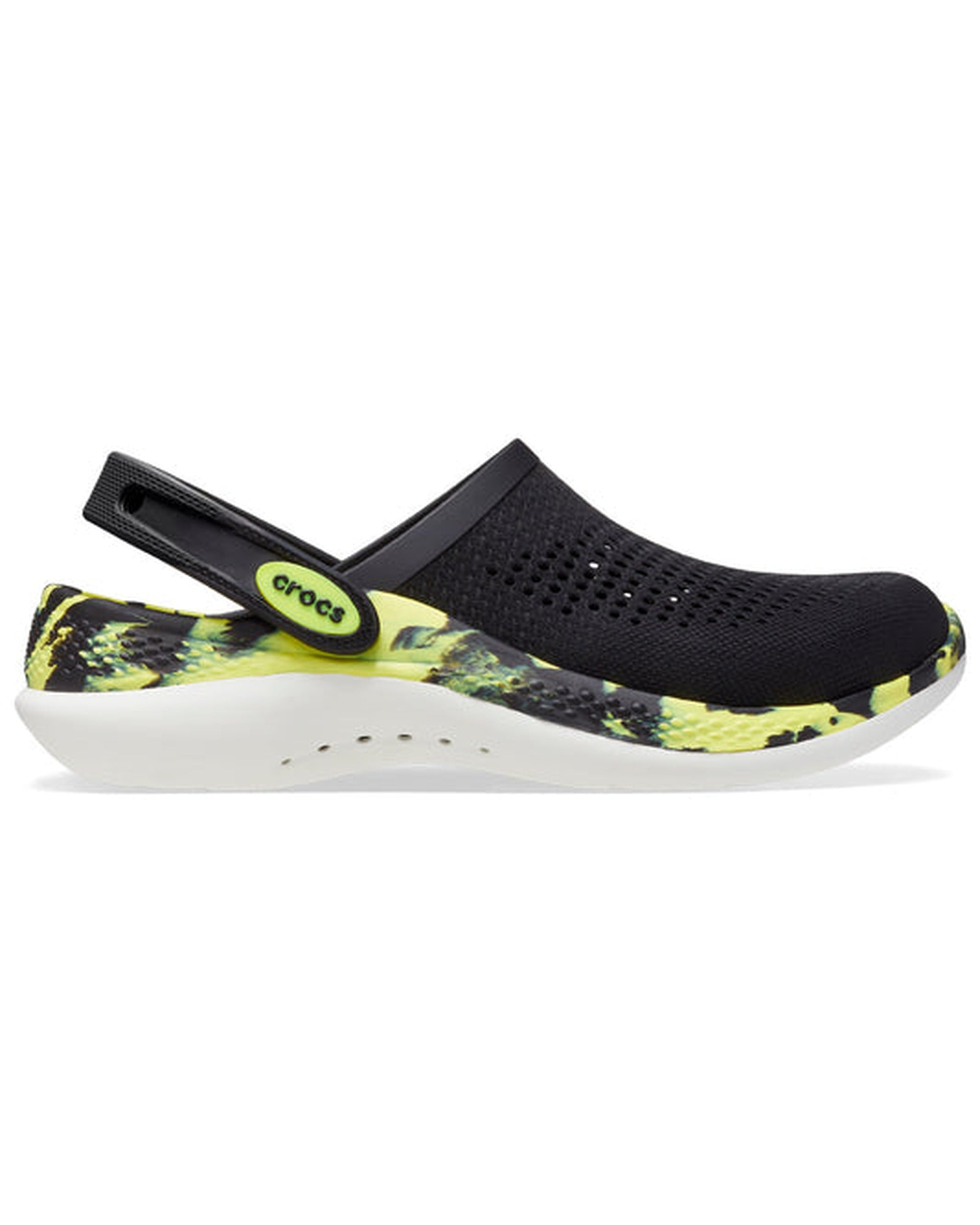Literide-Clog-Unisex Adult-Black/Citrus-207634-02K