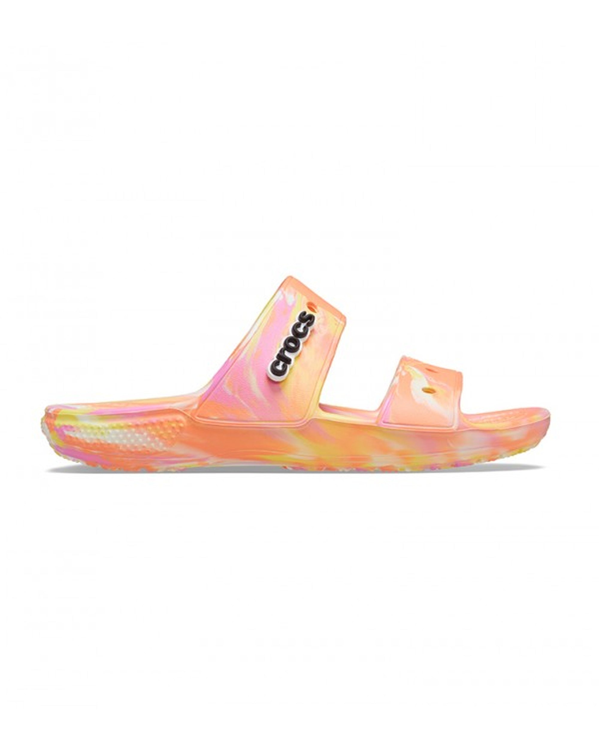 Classic-Sandal-Unisex Adult-Papaya/Multi-207701-83F