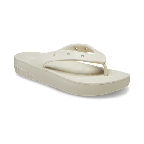 Crocs Classic Flip-Flop β Women, Bone (207714-2Y2)