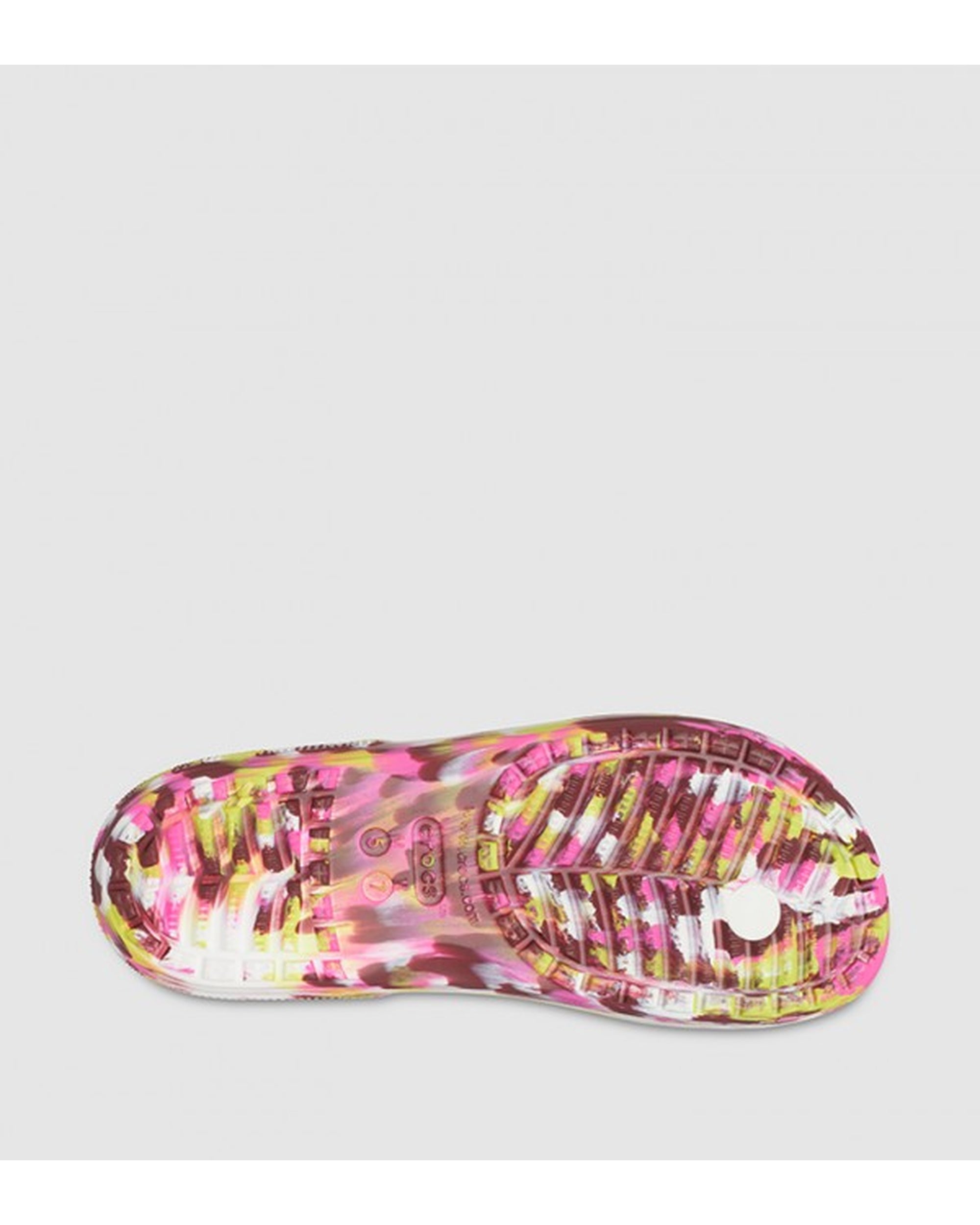 Unisex Adult-Crocs-Classic Flip 207822-6RW Electric Pink/Multi-UK-10