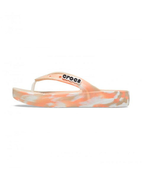 Crocs Classic Flip-Flop β Women, Chai/Multi