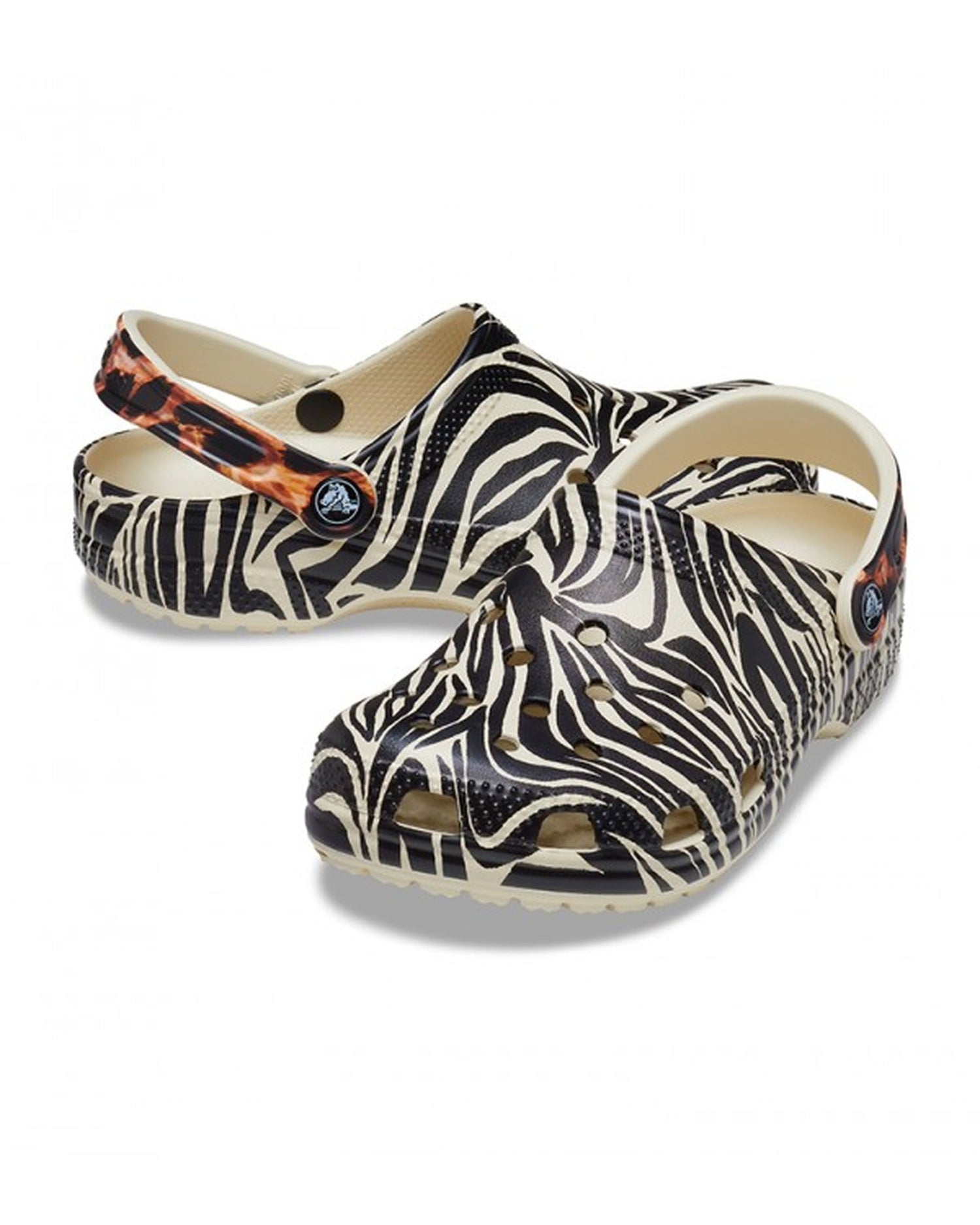 Classic-Clog-Unisex Adult-Bone/Multi Animal-207840-2Y9