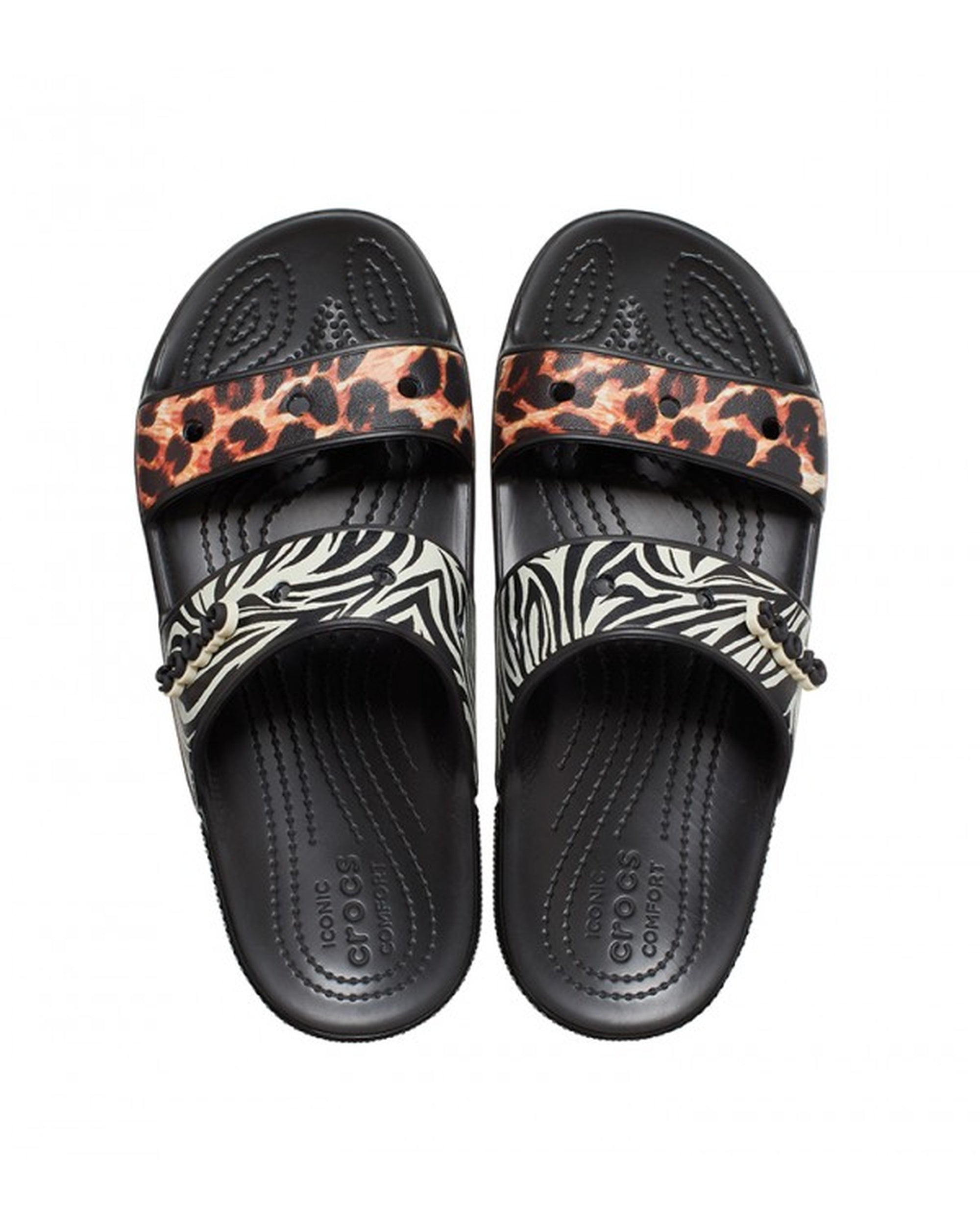 Classic-Sandal-Unisex Adult-Black/Multi-207847-0C4