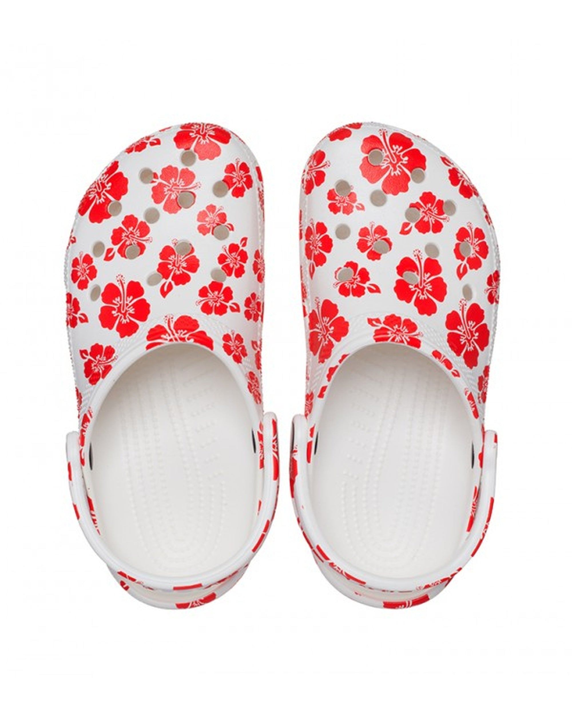 Classic-Clog-Unisex Adult-White/Flame-207849-1AZ