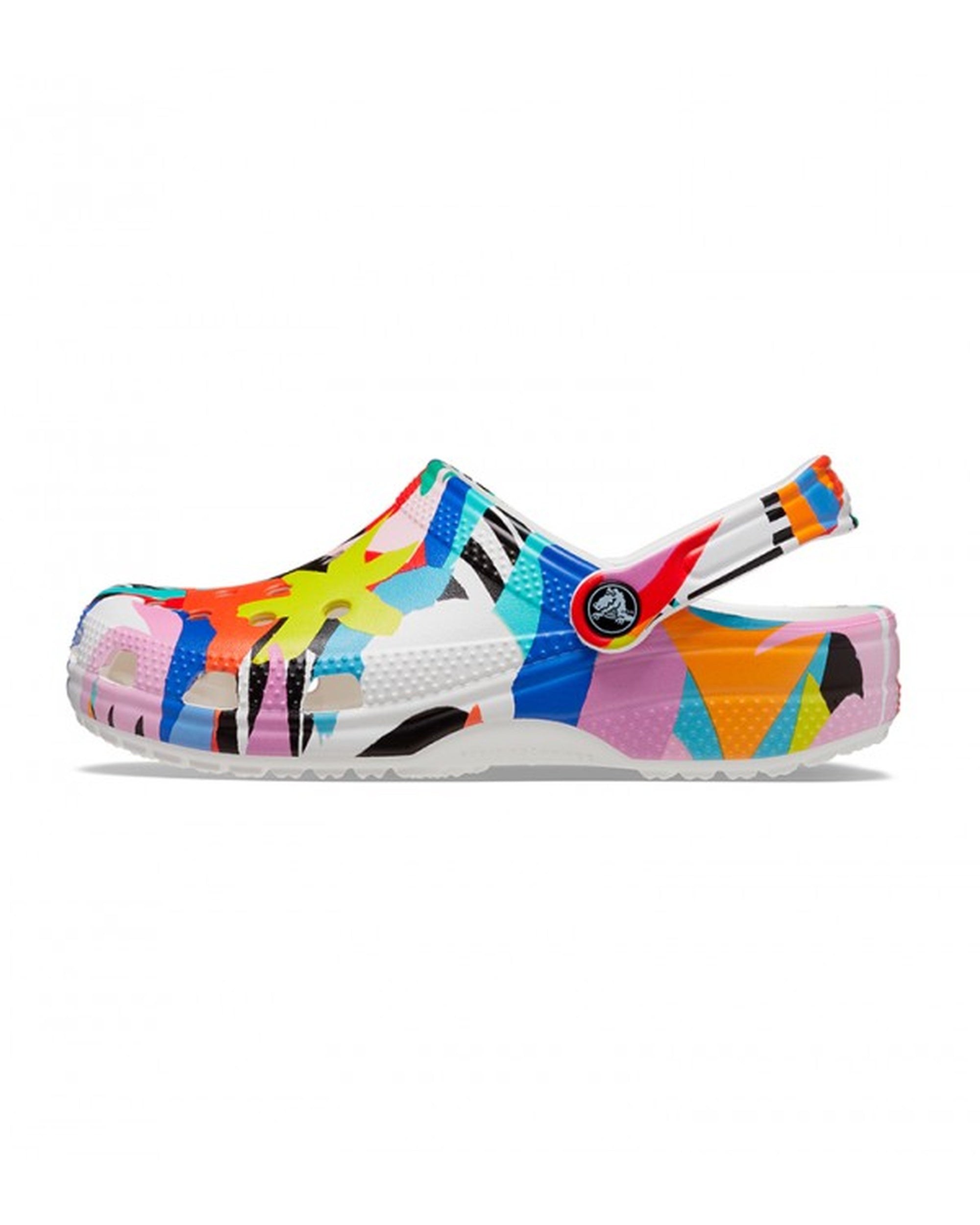 Classic-Clog-Unisex Adult-White/Multi-207849-94S