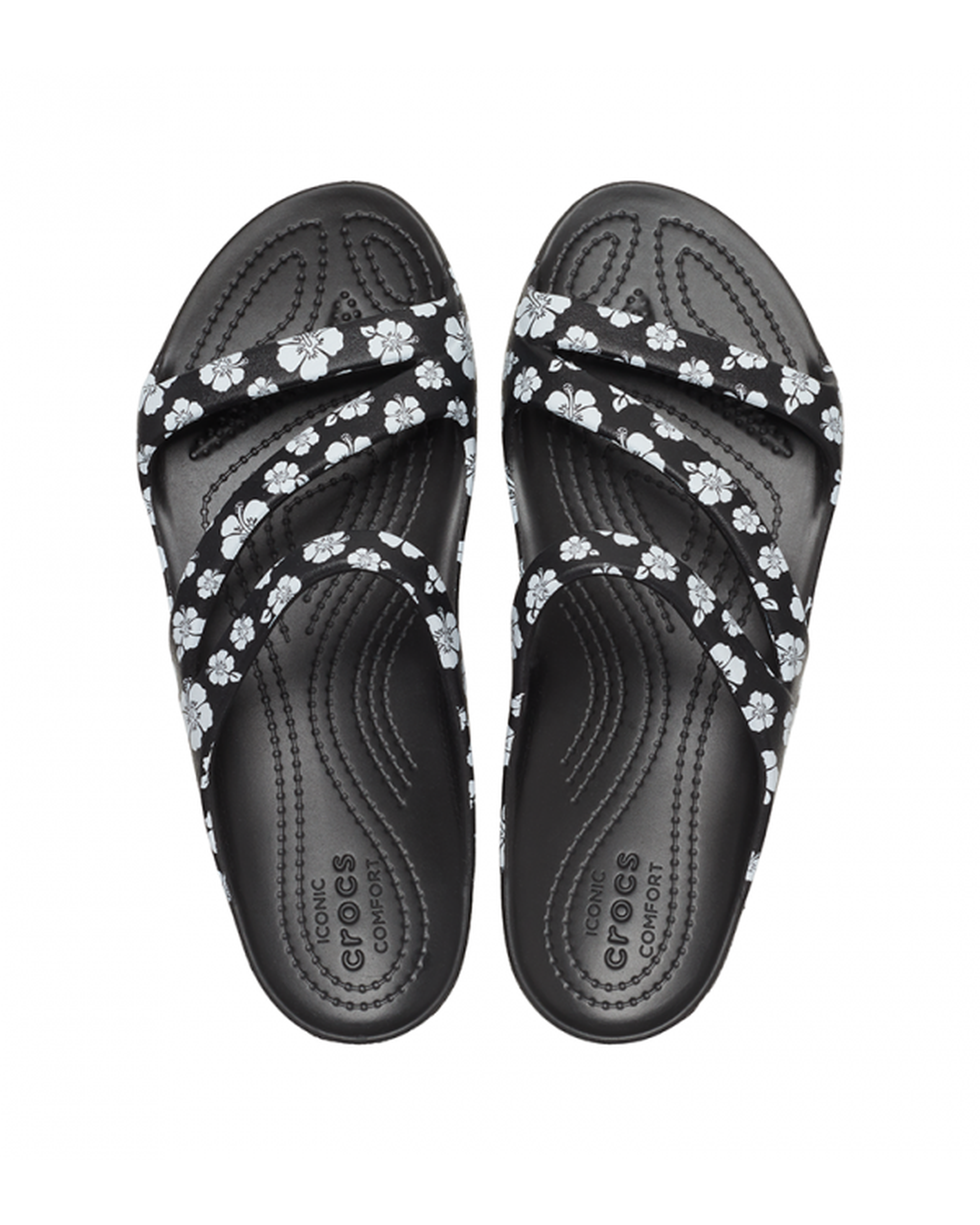 Kadee-Sandal-Women-Black/White-207854-066