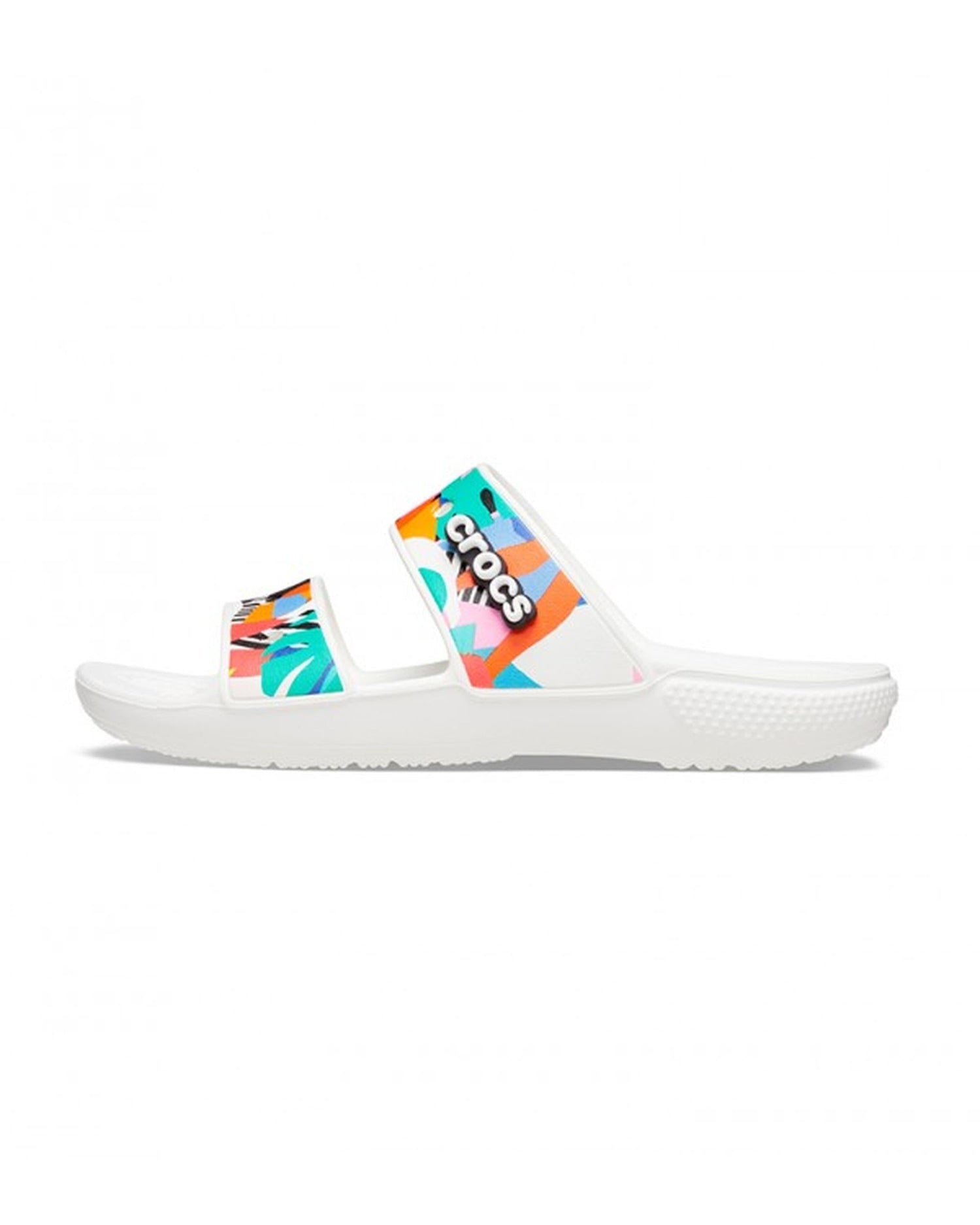 Classic-Sandal-Unisex Adult-White/Multi-207856-94S