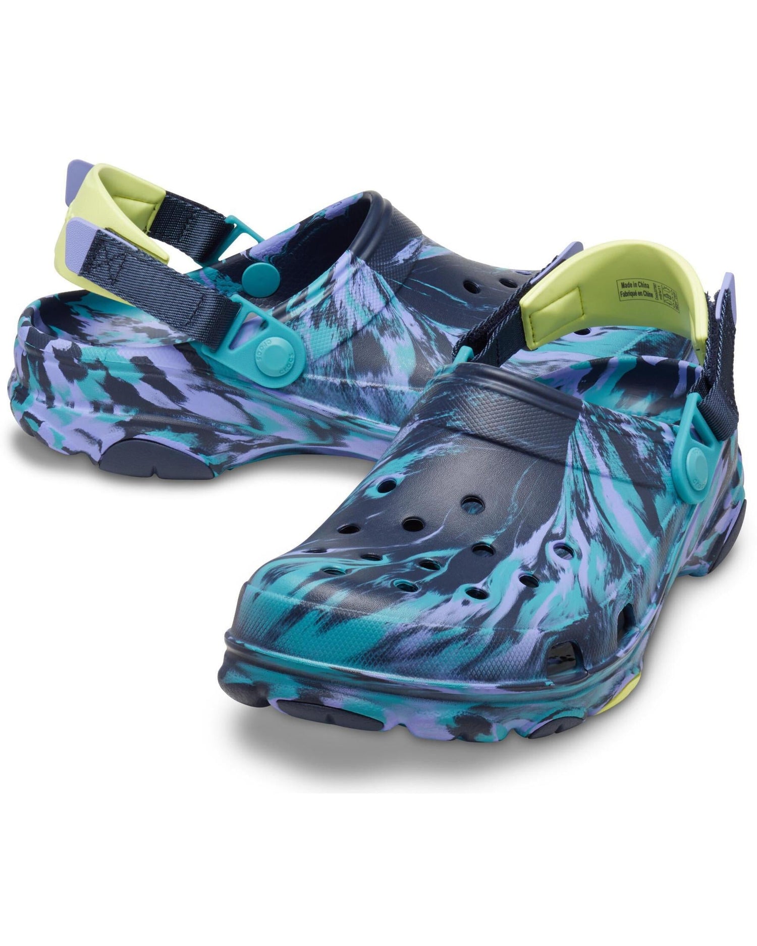 Classic-Clog-Unisex Adult-Navy/Multi-207887-4HQ