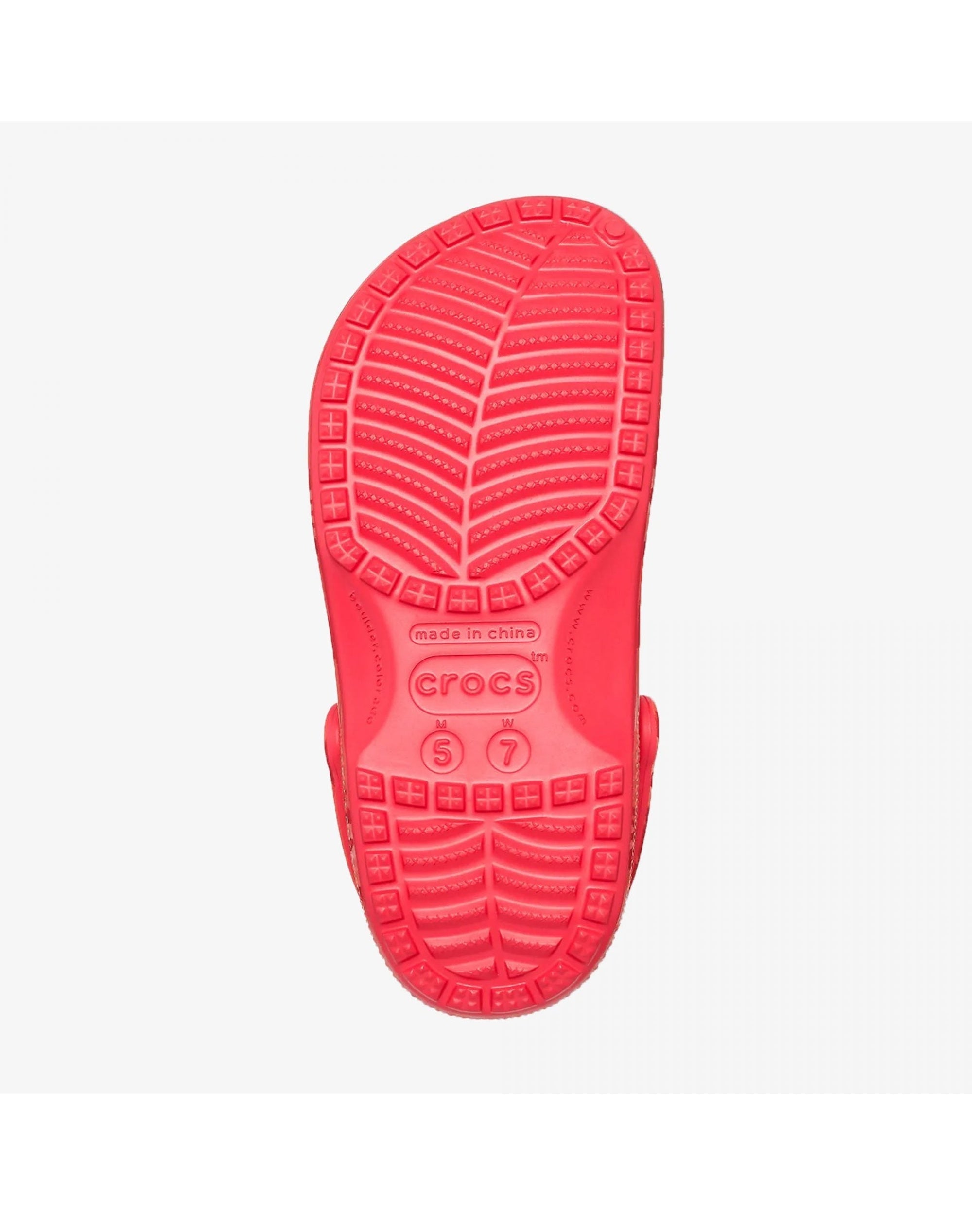 Classic-Clog-Unisex Adult-Red/Multi-207984-90H