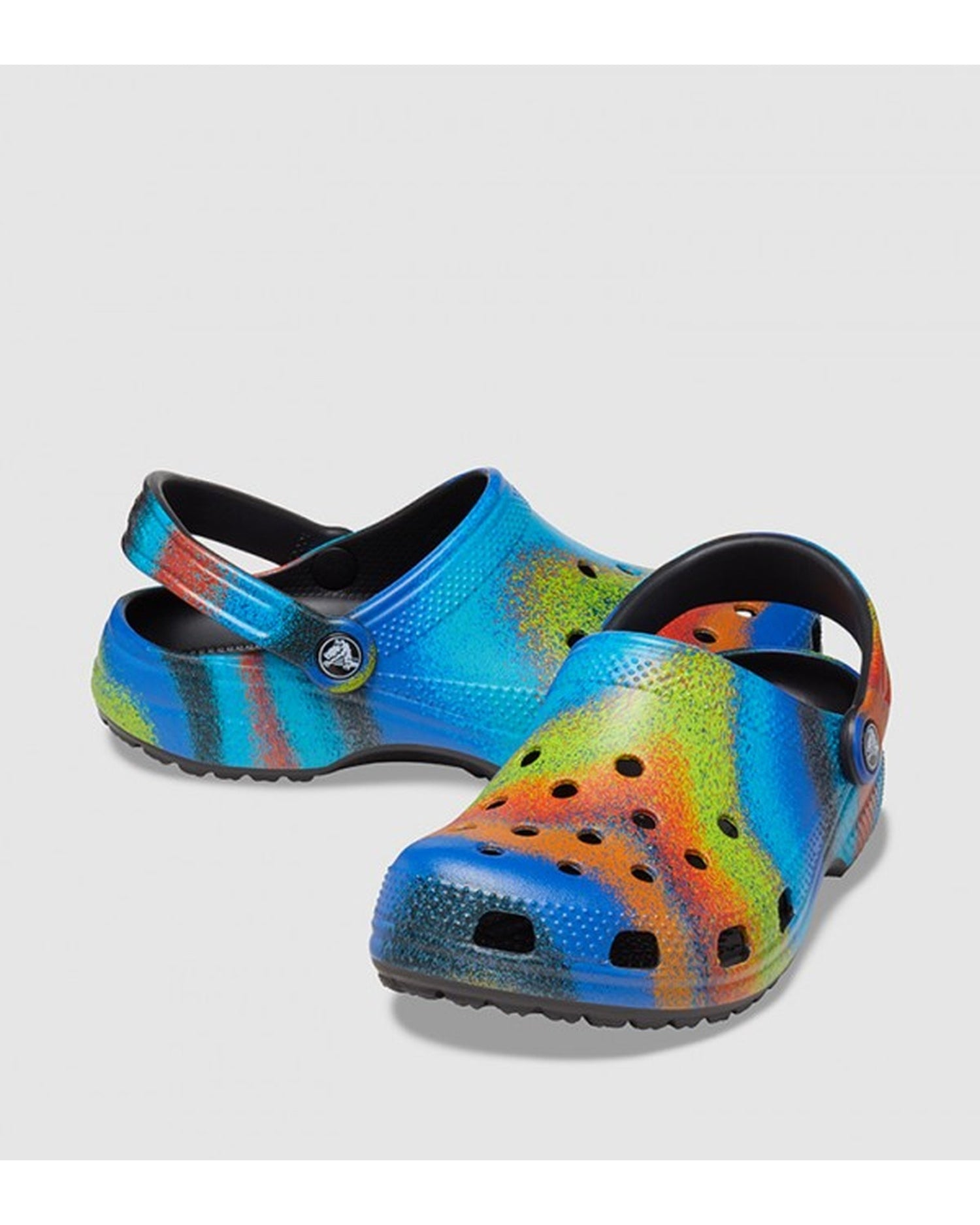 Classic-Clog-Unisex Adult-Black/Multi-208054-0C4