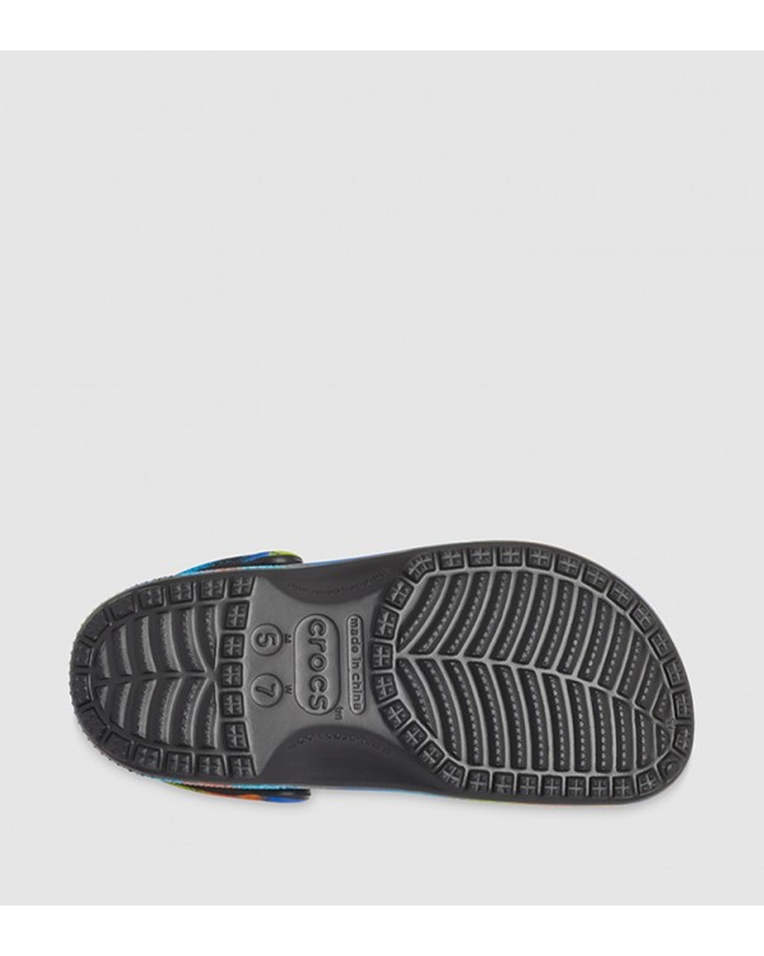 Classic-Clog-Unisex Adult-Black/Multi-208054-0C4