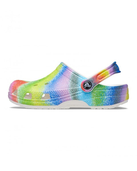 Crocs Classic Clog β Boys, White/Multi (208080)