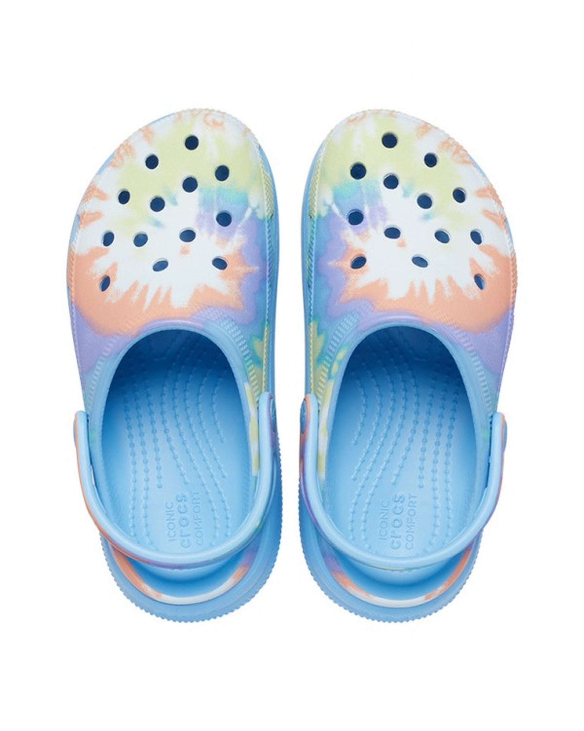 Crocs-Kids Classic Clog 208083-4KT Oxygen/Multi-7 Years - 20 Cm