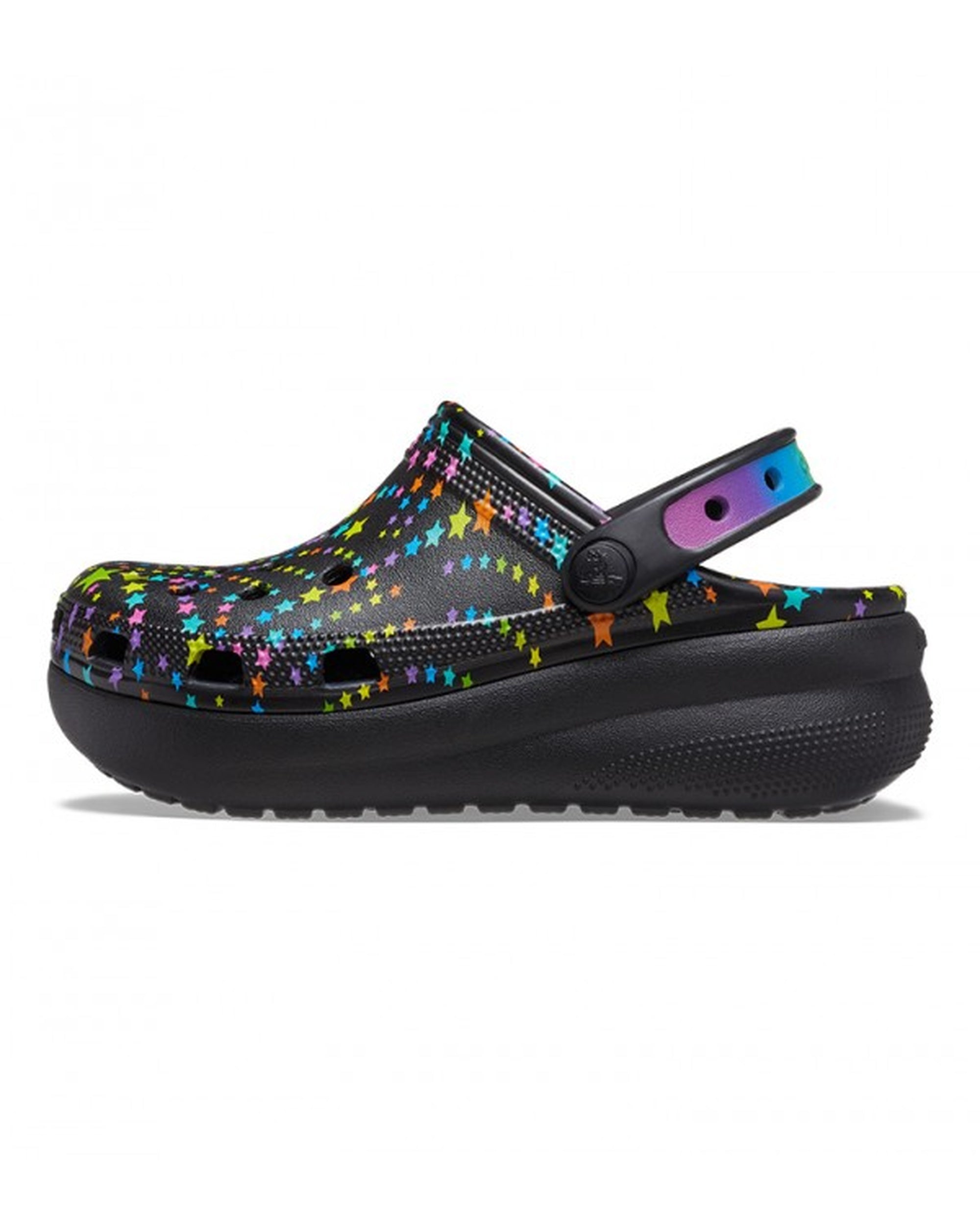 Classic-Clog-Kids-Black/Multi-208086-0C4