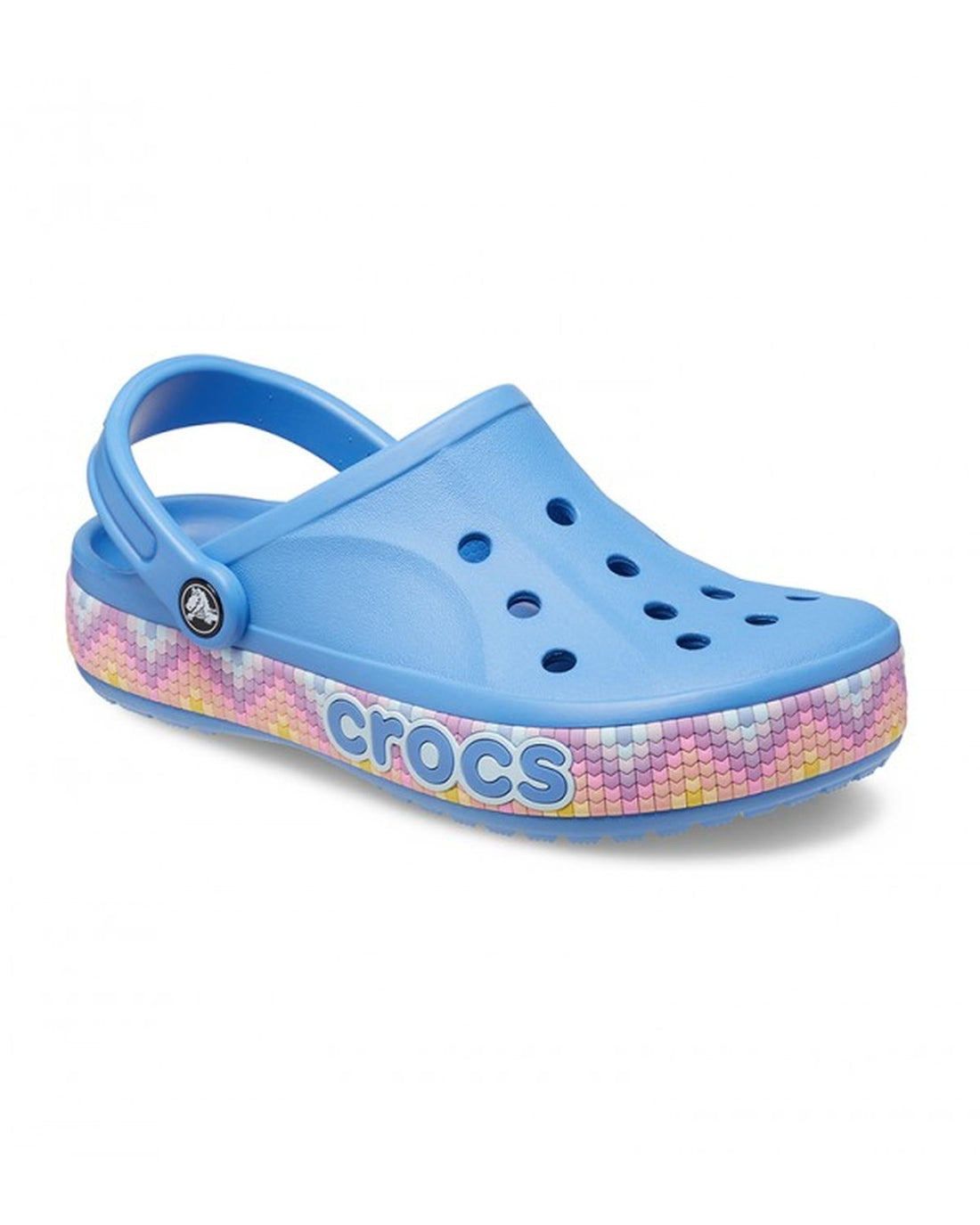 Crocs Bayaband Clog β Men, Powder Blue/Multi