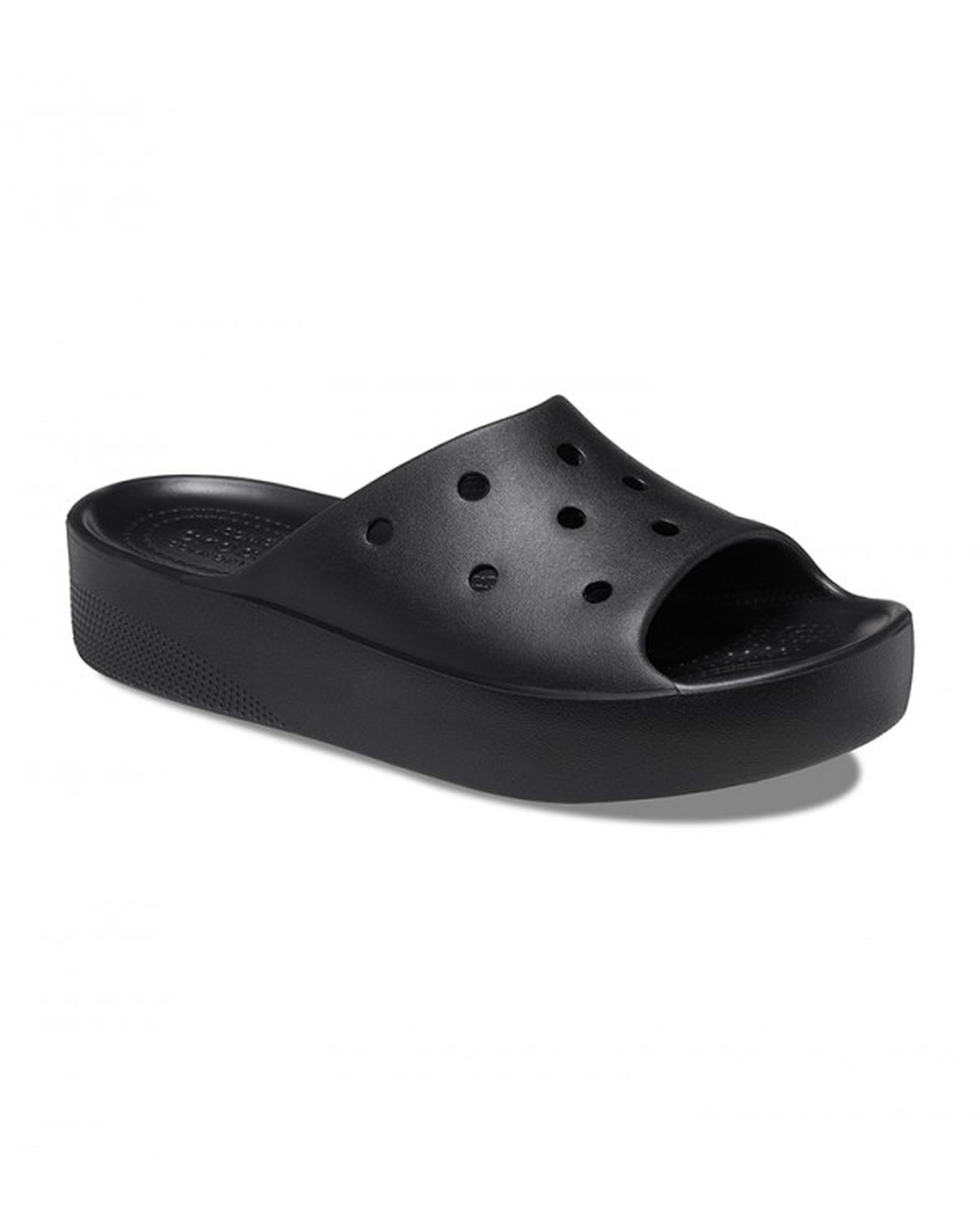Women-Crocs-Classic Slide 208180-001 Black-UK-9