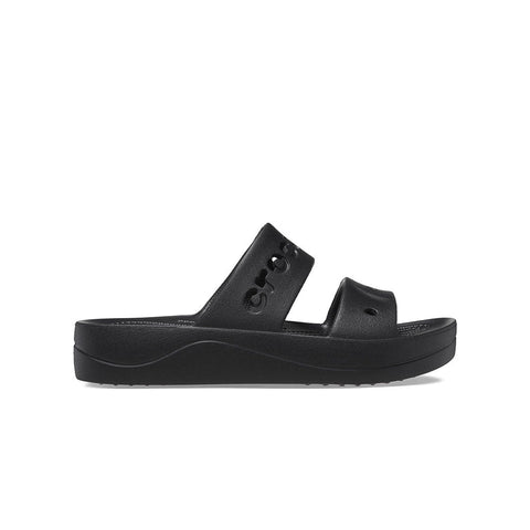 Crocs Baya Platform Sandal Blk Croslite Sandal (208188)
