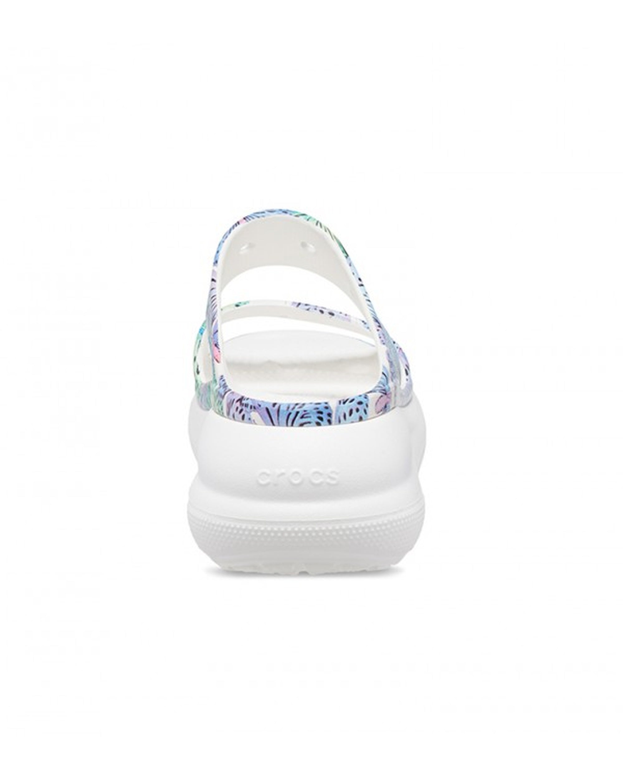 Unisex Adult-Crocs-Classic Sandal 208247-94S White/Multi-UK-10