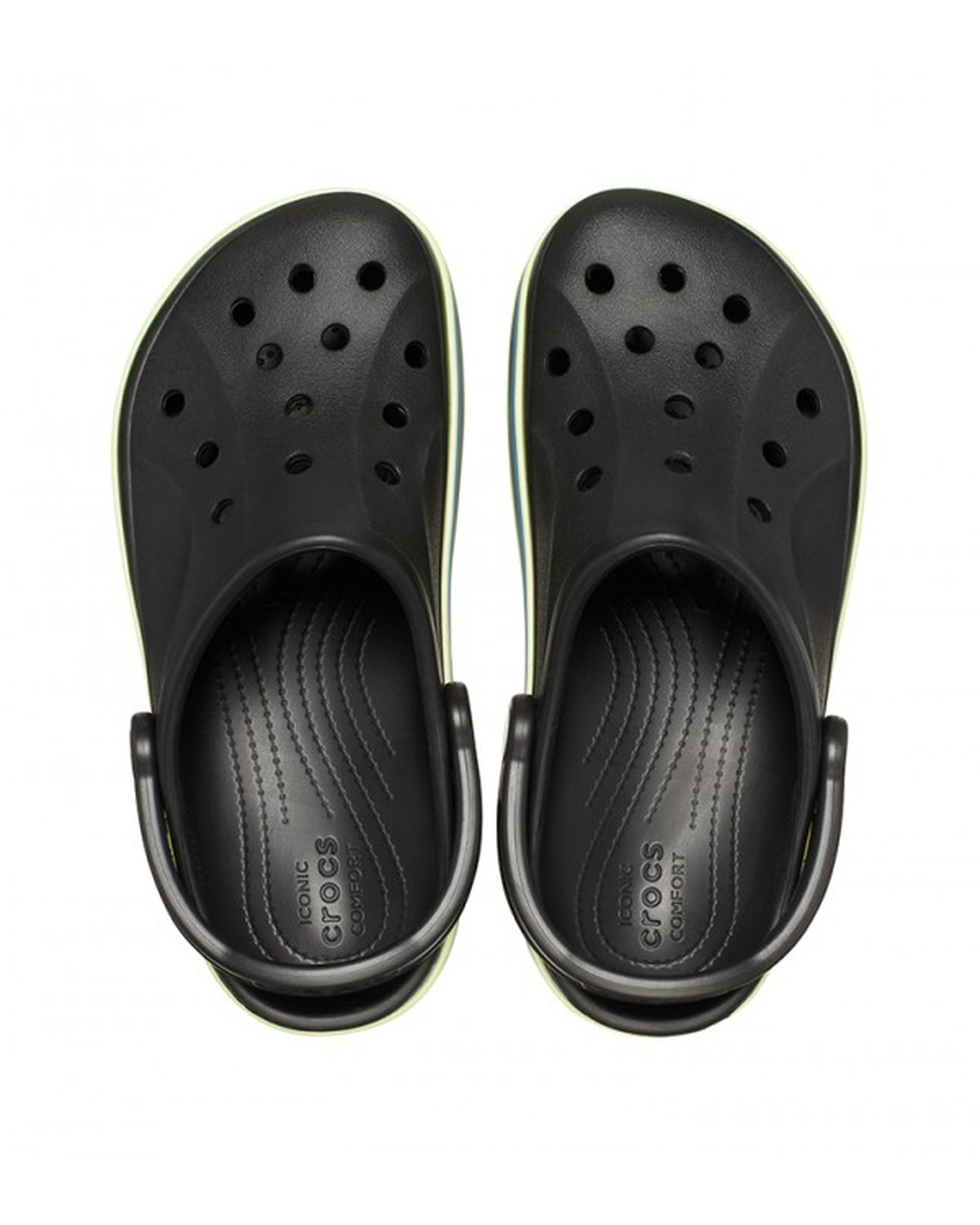 Unisex Adult-Crocs-Bayaband Clog 208268-0C4 Black/Multi-UK-10