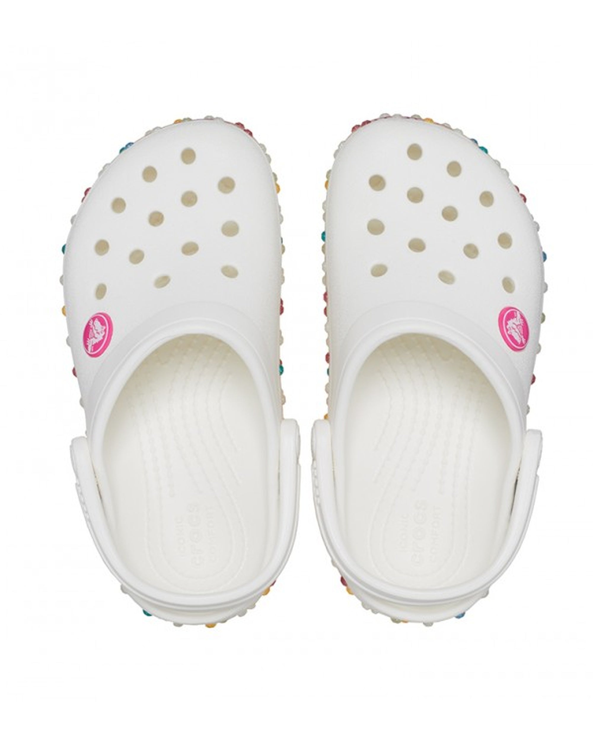 Crocband-Clog-Unisex Kids-White/Multi-208270-94S