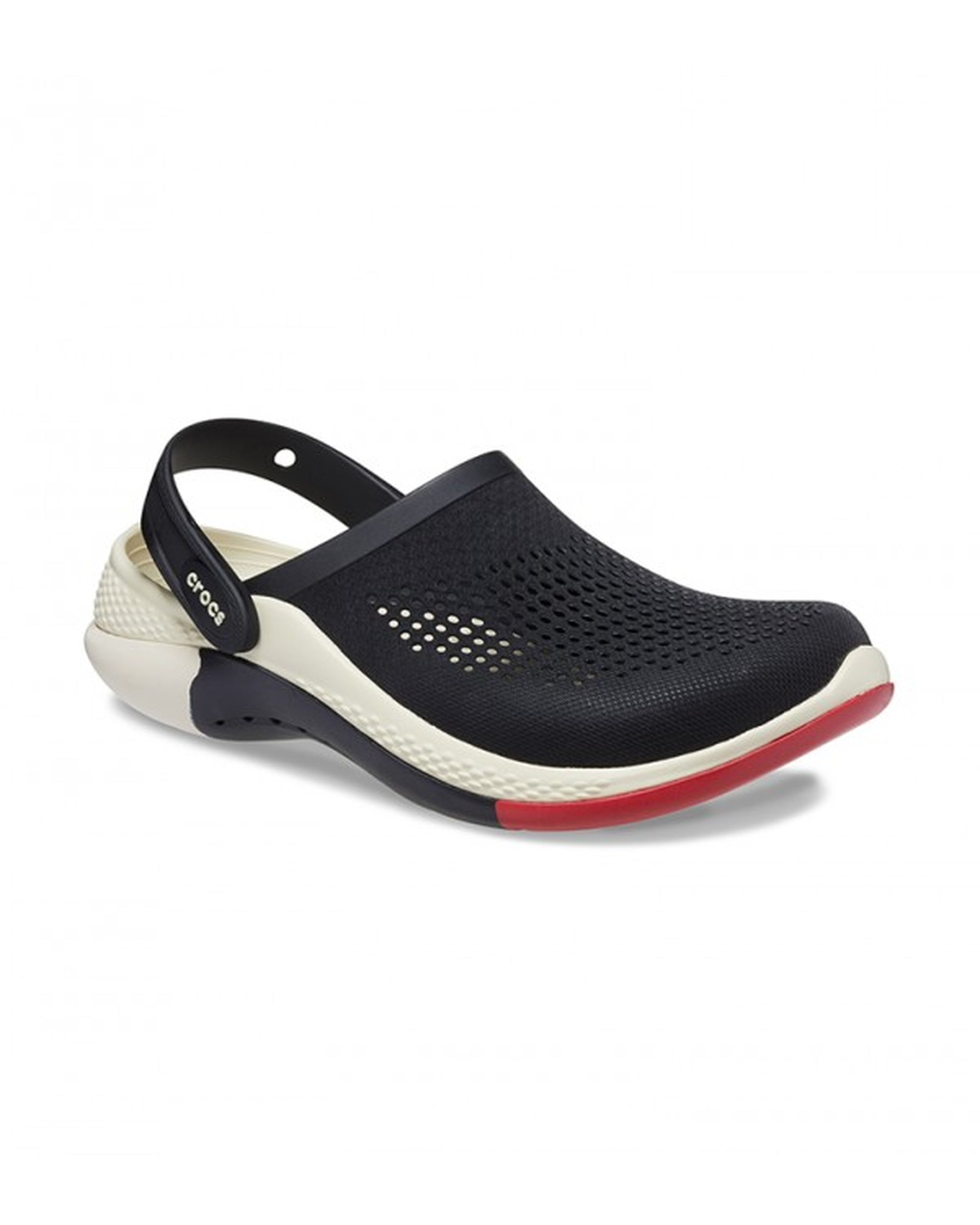 Unisex Adult-Crocs-Literide Clog 208281-0C4 Black/Multi-UK-9