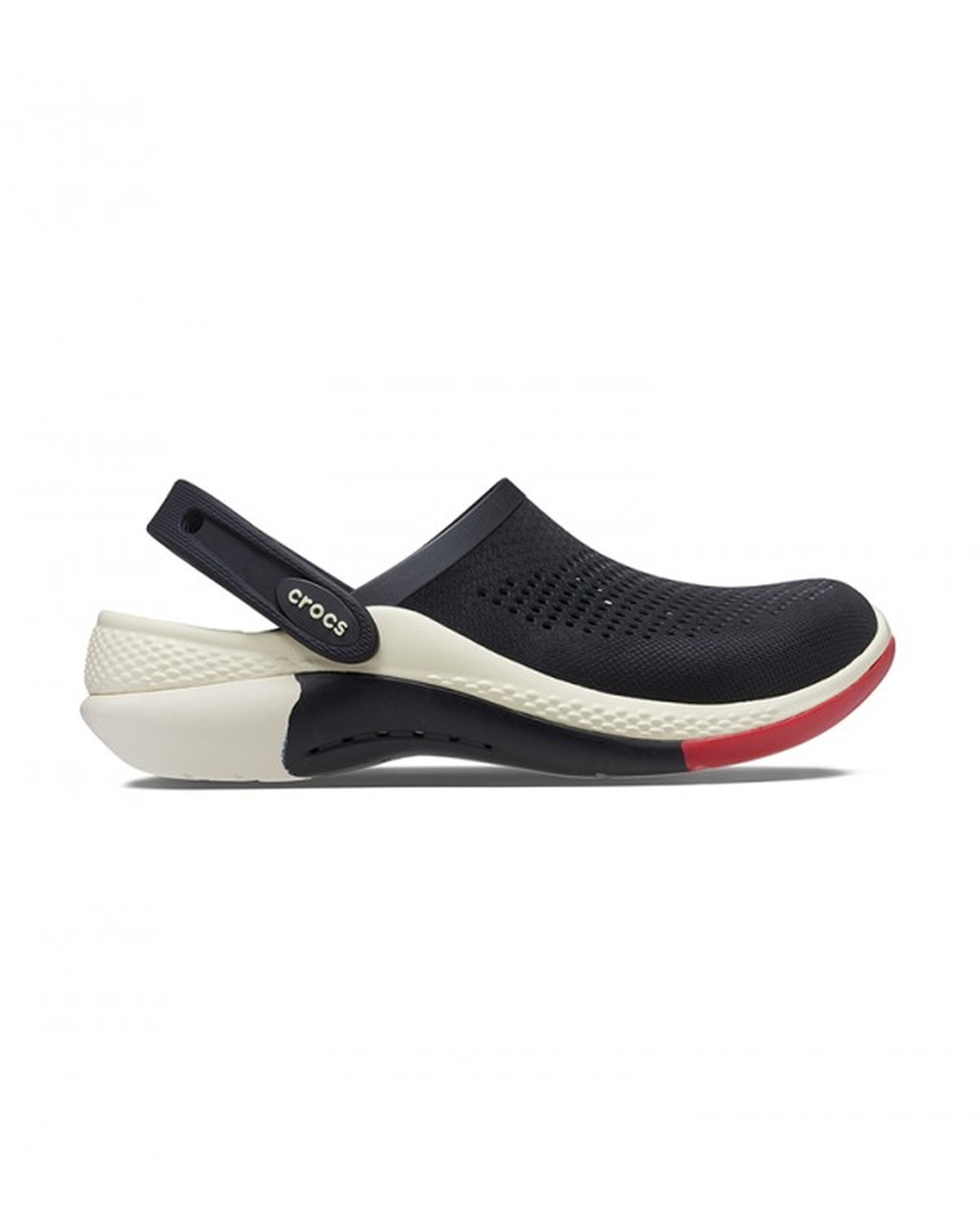 Unisex Adult-Crocs-Literide Clog 208281-0C4 Black/Multi-UK-9