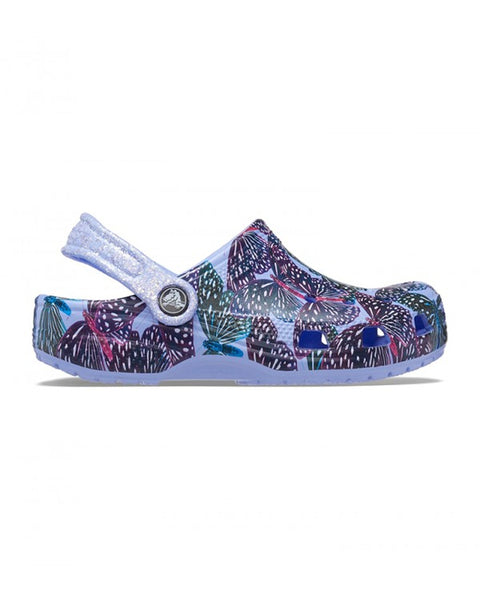 Crocs Classic Clog β Girls, Moon Jelly/Multi (208297)