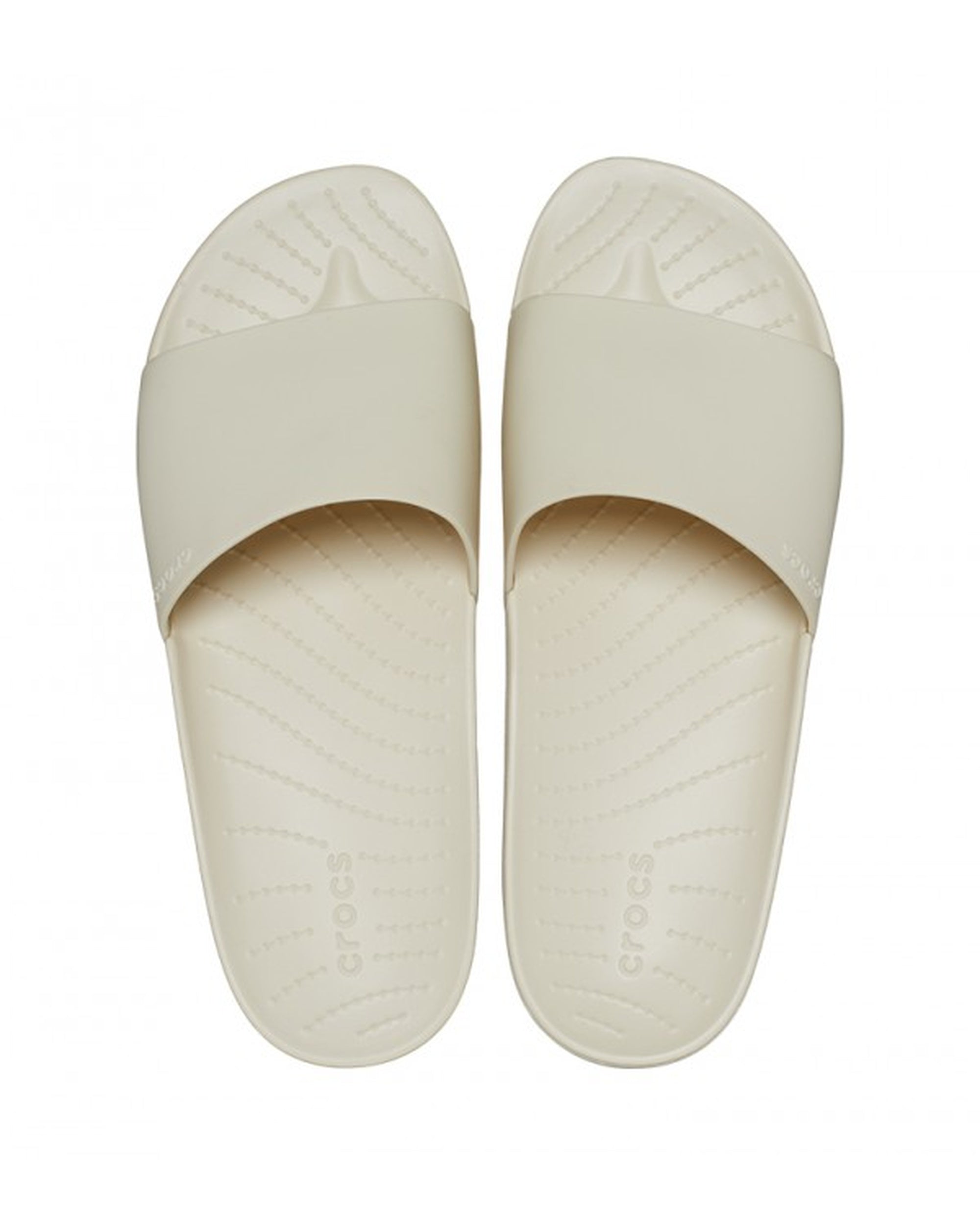 Women-Crocs-Splash Slide 208361-2Y2 Bone-UK-9