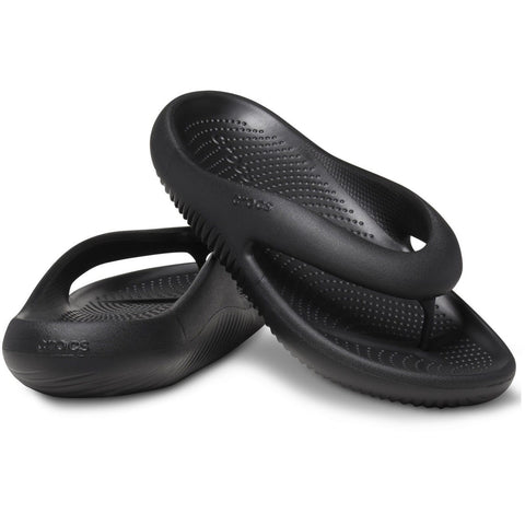 Crocs Mellow Flip-Flop — Men, Black (208437-001)