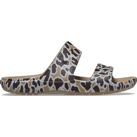 Crocs Classic Sandal β Men, Khaki/Leopard