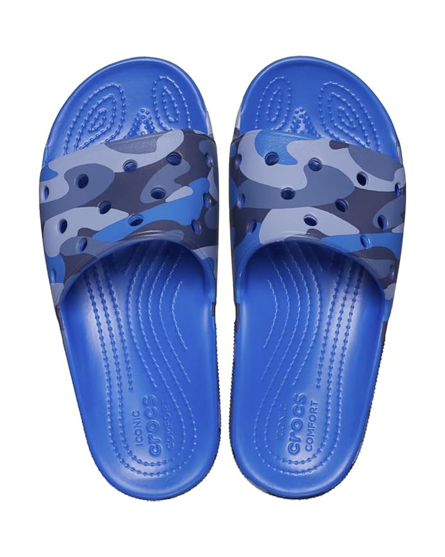 Classic-Slide-Unisex Adult-Blue Bolt/Multi-209266-4LB