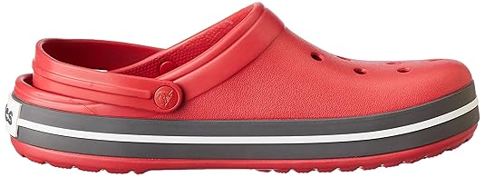 Crocband-Clog-Unisex Adult-Pepper/White-11016-6FT