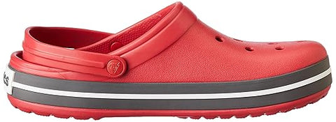 Crocband-Clog-Unisex Adult-Pepper/White-11016-6FT
