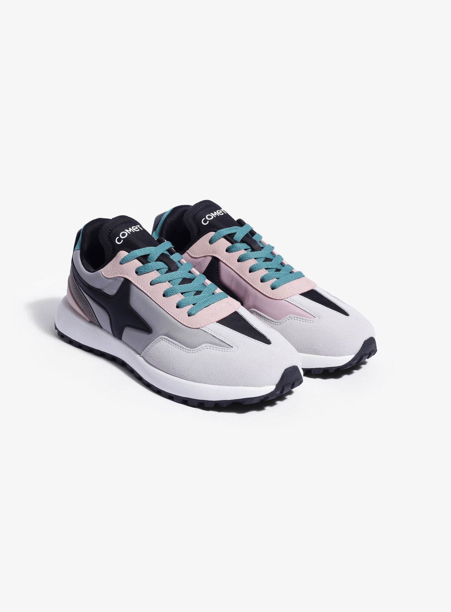COMET-DELTA LOW TOP SNEAKER MULTI GREY PINK