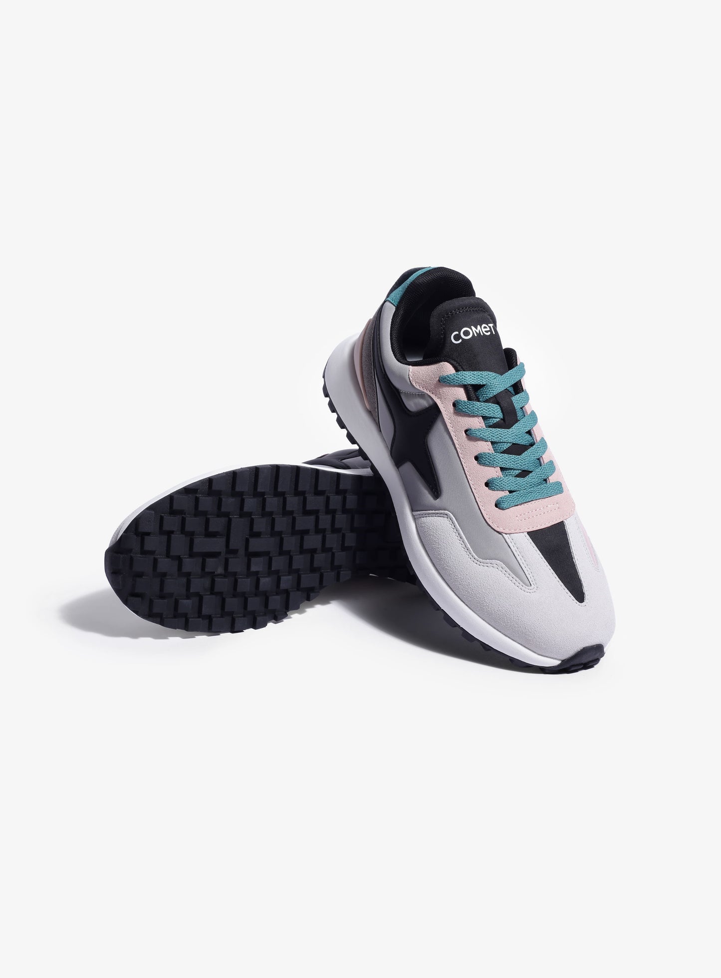 COMET-DELTA LOW TOP SNEAKER MULTI GREY PINK