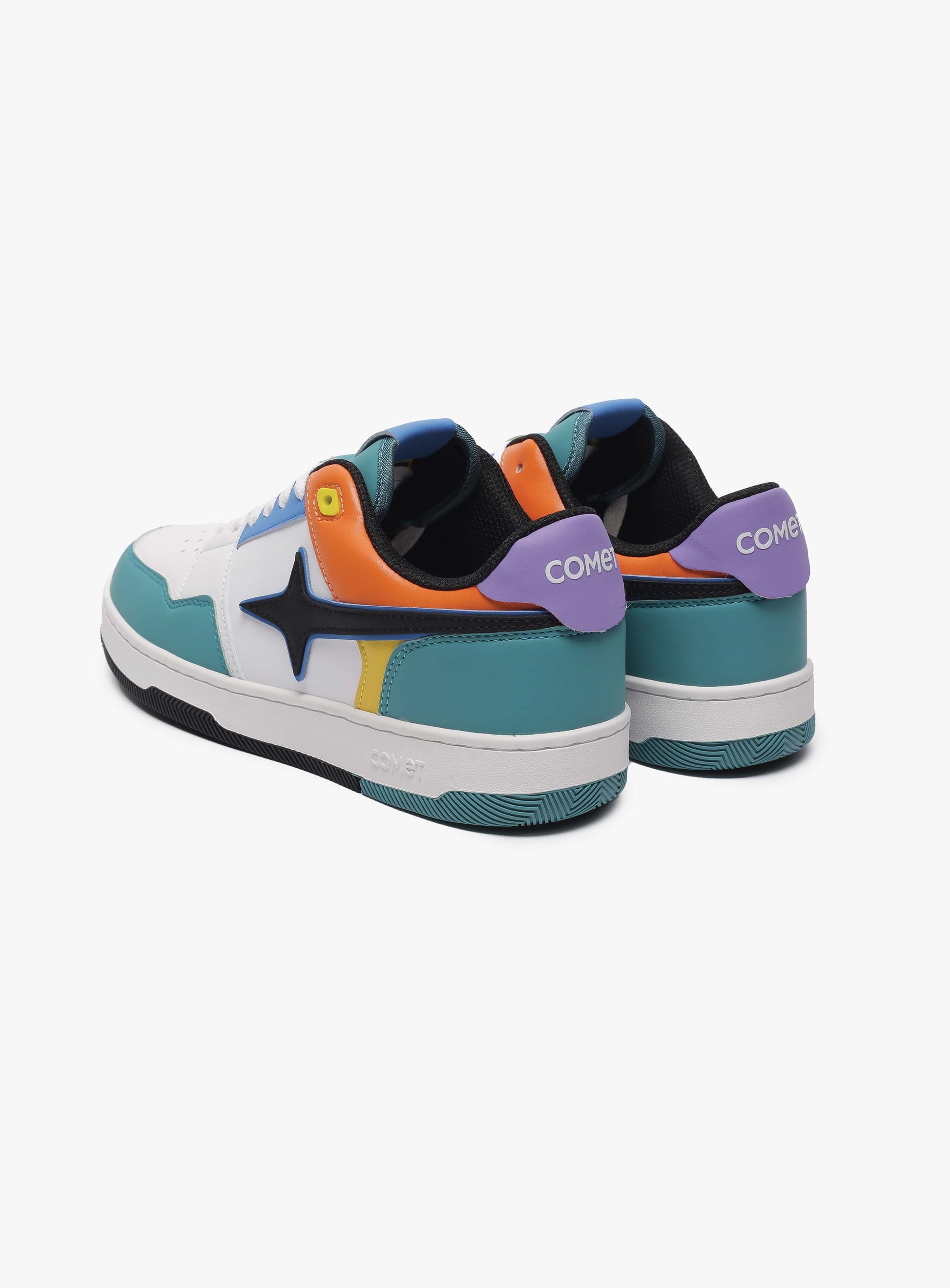 COMET-LOW TOP SNEAKER MULTI TEAL