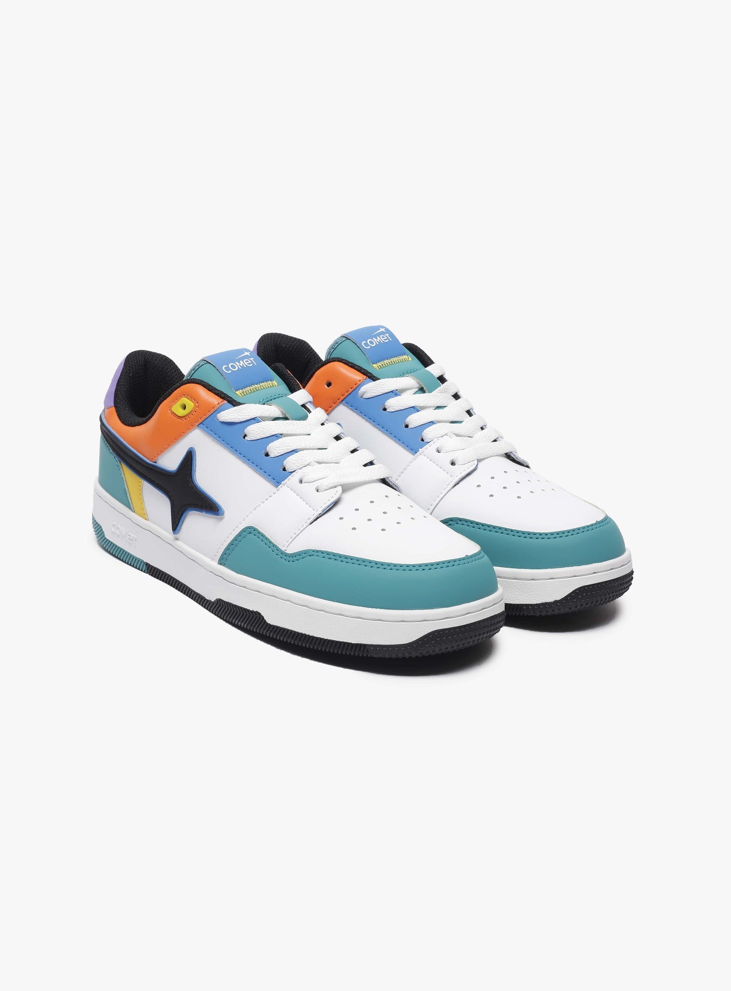 COMET-LOW TOP SNEAKER MULTI TEAL