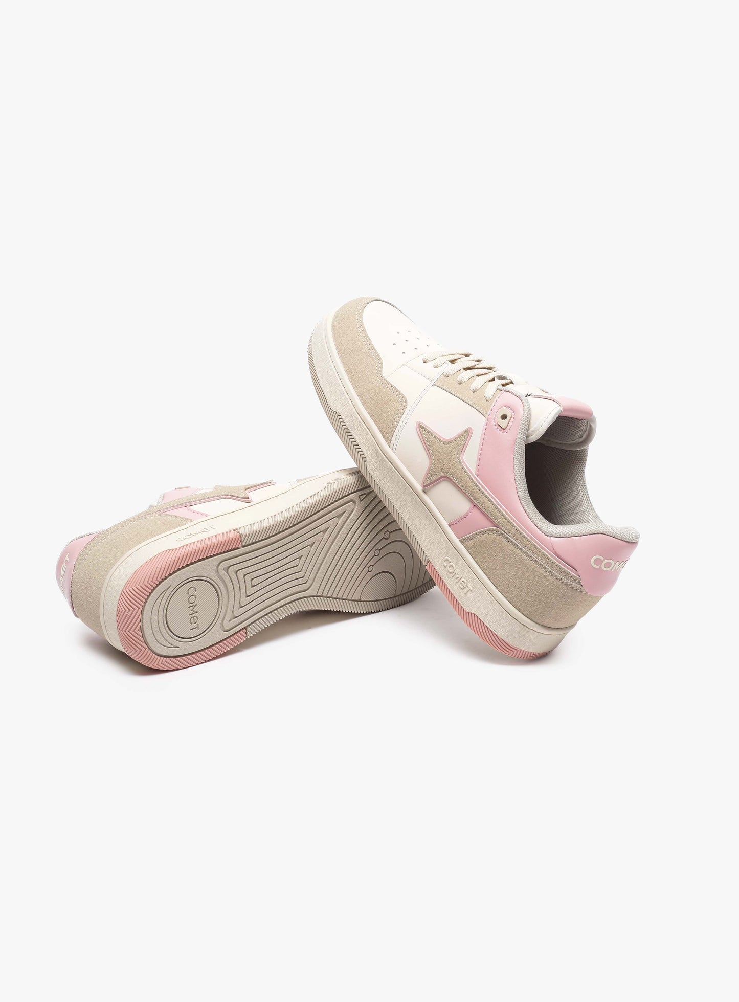 COMET-LOW TOP SNEAKER PINK BEIGE