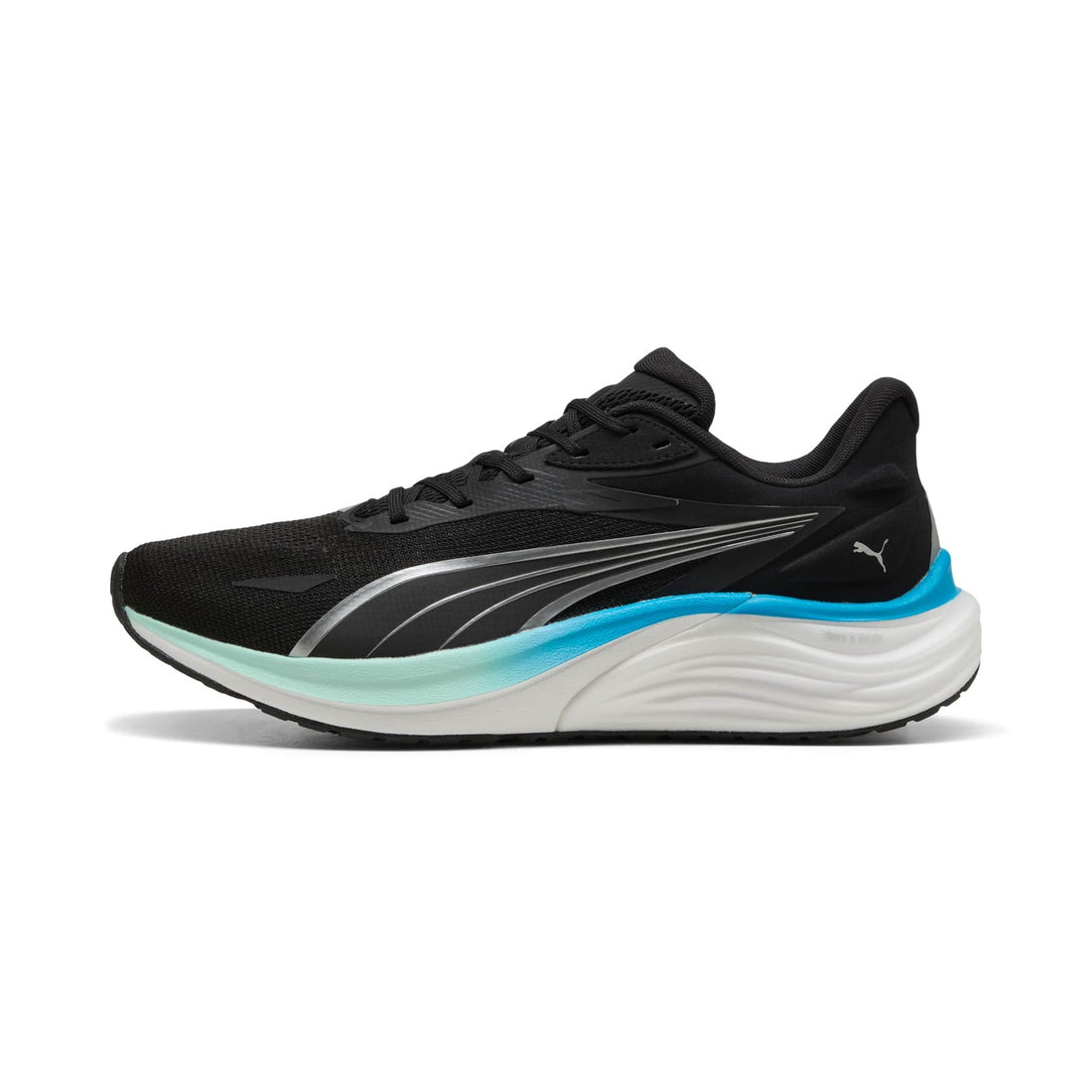 Puma Electrify NITRO 4 PUMA Black/Mint Melt/Speed Blue