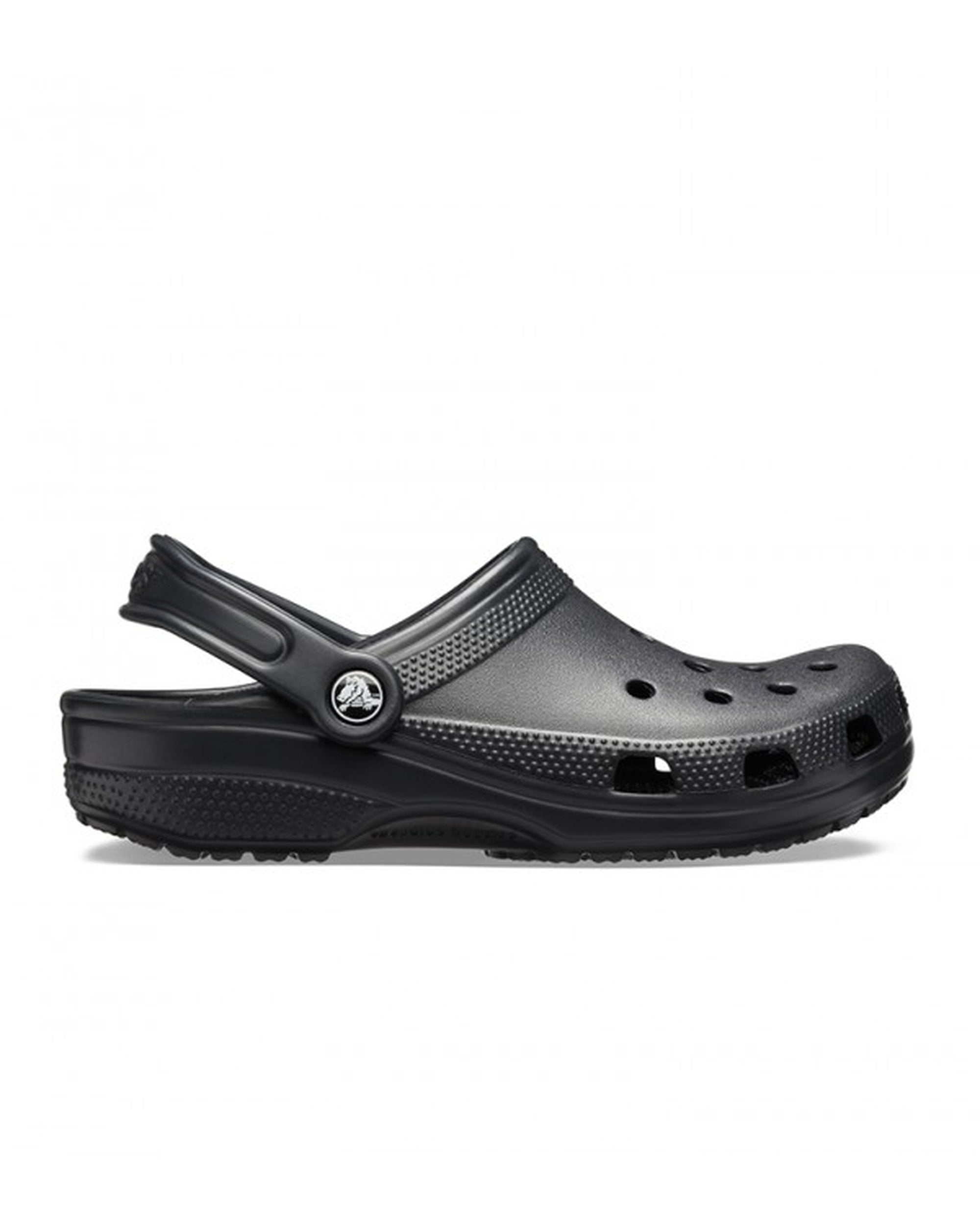 Unisex Adult-Crocs-Classic Clog 10001-001 Black-UK-10