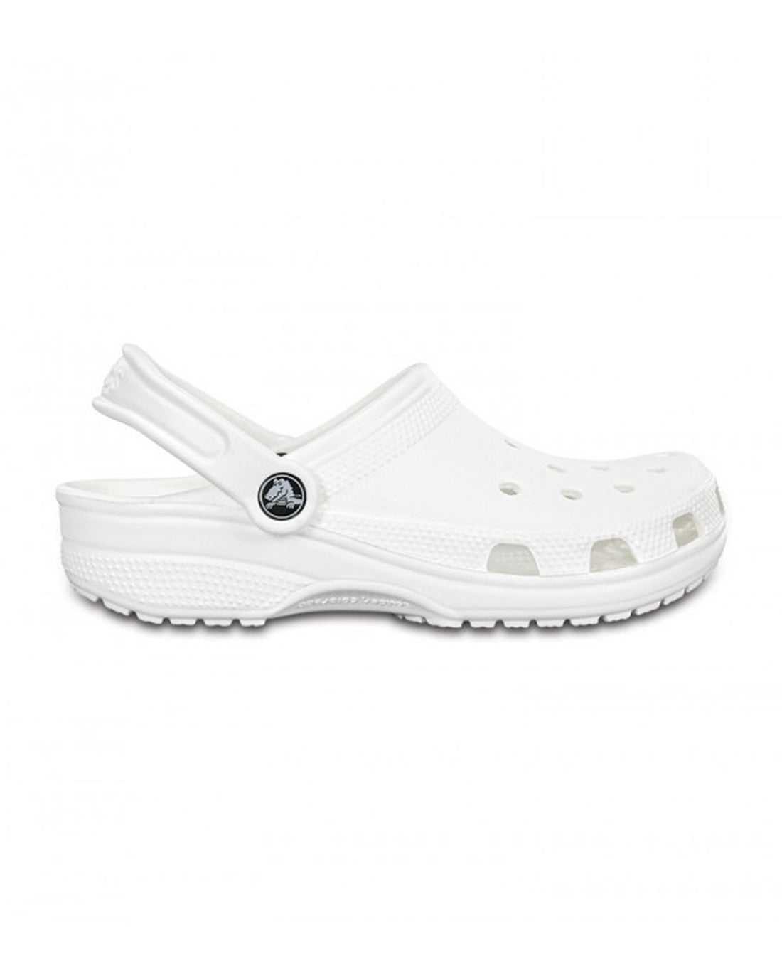 Unisex Adult-Crocs-Classic Clog 10001-100 White-UK-10