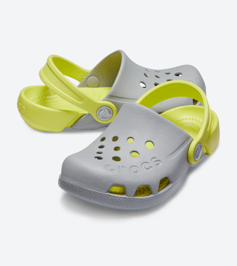 Electro-Clog-Kids-Graphite/Neon Green-10400-0R0