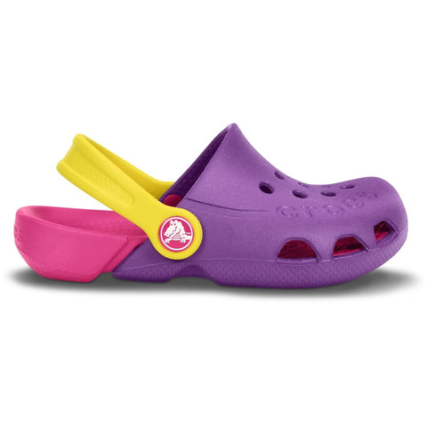 Crocs Electro Clog — Toddlers, Dahlia/Candy Pink