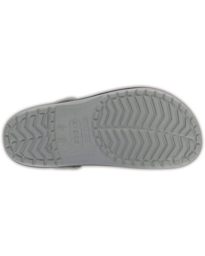 Crocband-Clog-Unisex Adult-Light Grey/Navy-11016-01U