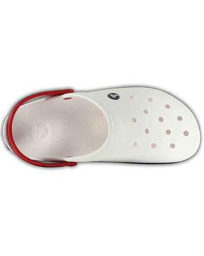 Crocband-Clog-Unisex Adult-White/Blue Jean-11016-11I