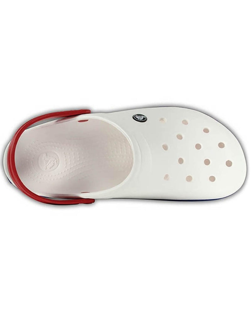 Crocband-Clog-Unisex Adult-White/Blue Jean-11016-11I
