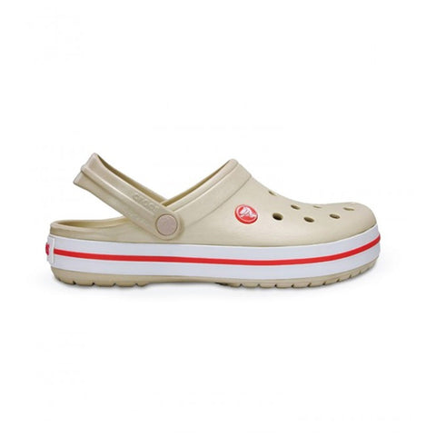 CROCBAND-CLOG-UNISEX ADULT-STUCCO/MELON-11016-1AS