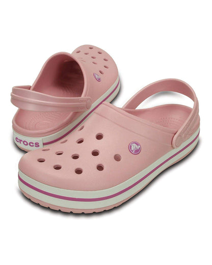 Crocband-Clog-Unisex Adult-Pearl Pink/Wild Orchid-11016-6MB