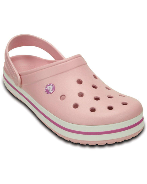 Crocs Crocband Clog — Women, Pearl Pink/Wild Orchid