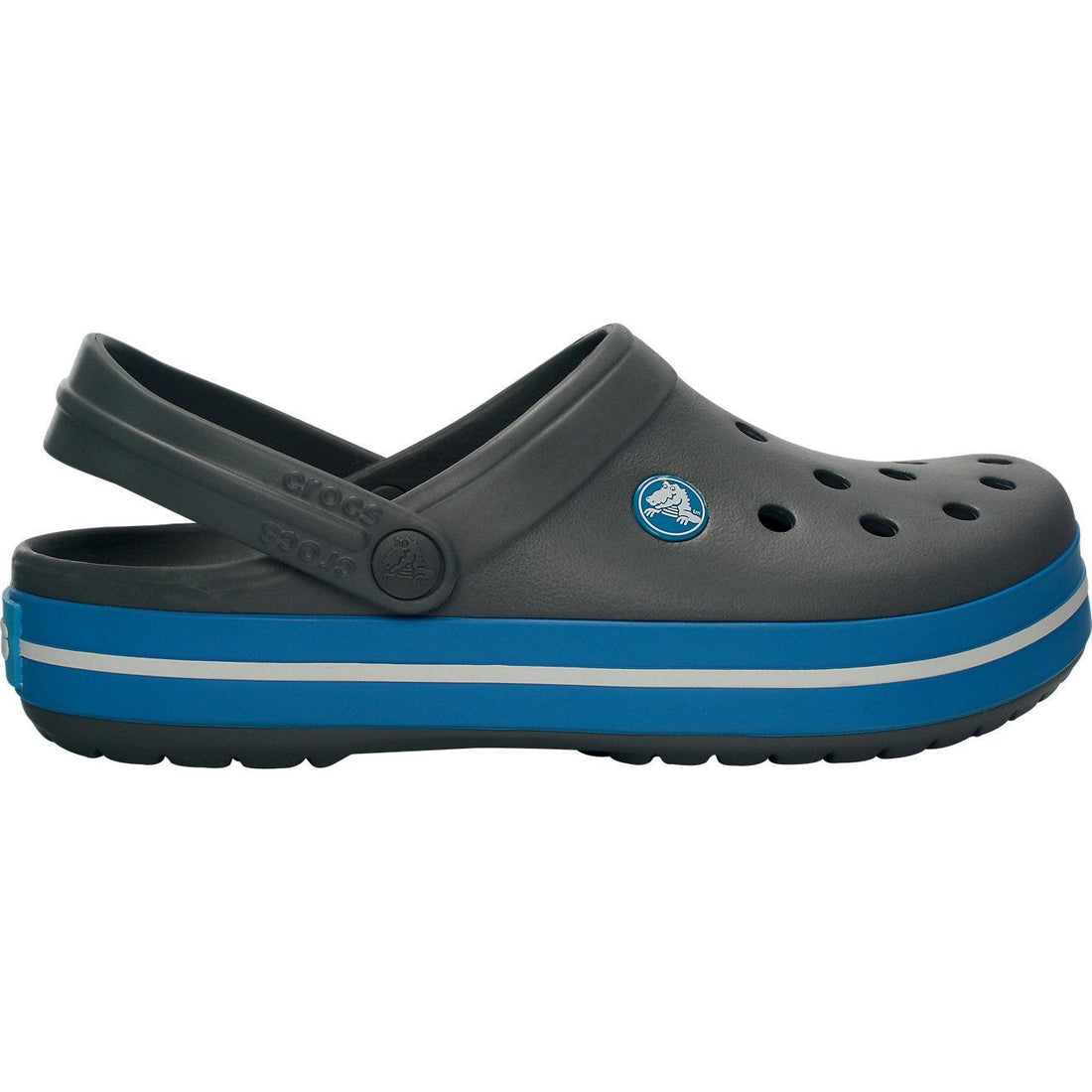 Crocs Crocband — Charcoal/Ocean